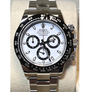 【2023 新品未使用】ROLEX/OYSTER PERPETUAL COSMOGRAPH DAYTONA（White Dial）Ref.116500LN Cal. 4130(自動巻/Non Date)