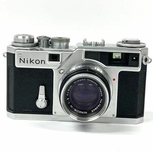 仙28 Nikon SP レンジファインダー フィルムカメラ ニコン シルバーボディ/NIKKOR-H 1:2 f=5cm レンズ