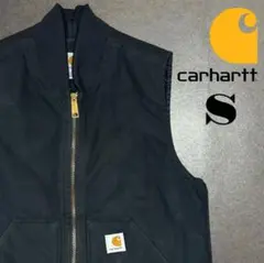 carhartt カーハート　ダックベスト　ブラック　90s ヴィンテージ　古着