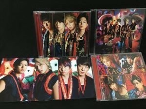 NEWS「KAGUYA」初回盤AB通常盤　3種セット☆CD+DVD 送料無料