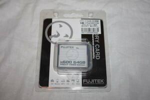 送料無料！　FUJITEK　CF64GB600IM　新品　CFカード(64GB、600倍速)