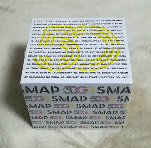 新品　50 GO SMAP 50 SINGLES