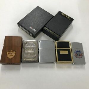 G255-I69-57■◎ ZIPPO ジッポ オイルライター ５点セット スリム since1933 アメリカ など 喫煙具 ※火花あり 箱付き