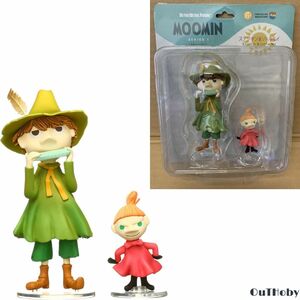 スナフキン&リトルミイ フィギュア ◎ ムーミン MOOMIN ◎ ミィ 人形 ドール 置物 インテリア おもちゃ プレゼント ギフト 贈り物