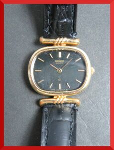 セイコー SEIKO クォーツ 2針 2320-5400 女性用 レディース 腕時計 U958 稼働品