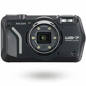 RICOH WG-7 ブラック 本格アウトドアカメラ 3100(中古品)