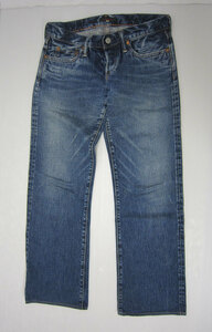 FULLCOUNT フルカウント 1061000 ストレートデニムパンツ サイズ26 日本製 セルビッジ ボタンフライ jeans denim pants