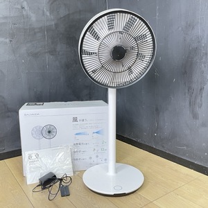 バルミューダ 扇風機 【中古】動作保証 BALMUDA GreenFan2+ EGF-1300-WK 扇風機 リビング扇 30cm お洒落家電/57099