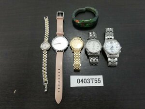 0403T55　腕時計　ジャンク品　おまとめ6点　SEIKOセイコー　MICHAEL KORS　など