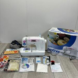 139 ブラザー ミシン PS202 コンピューターミシン 裁縫 手工芸 入園準備　ハンドクラフト ジャンク　裁縫道具