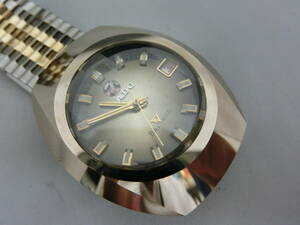 RADO BALBOA V 腕時計 自動巻き デイト カットガラス アナログ 3針 ラドー バルボア メンズ 腕時計 可動品 中古 現状品