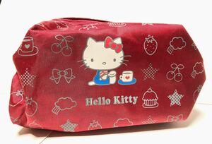 未使用　ハローキティ　赤いポーチ★キティちゃん　Hello Kitty