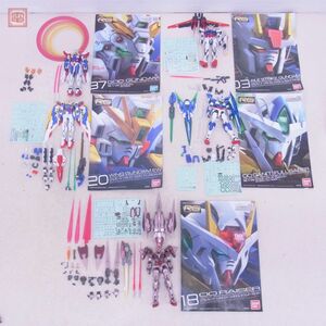 組立済 バンダイ RG 1/144 ゴッドガンダム/ダブルオークアンタフルセイバー/ウイングガンダム EW他 計5点セット ガンプラ 現状品【20