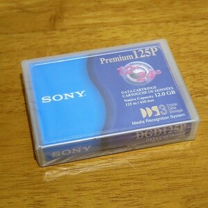 【新品・未開封】SONY（ソニー）　Premium 125P　DDS3　12GB/24GB　DATカセット　送料140円