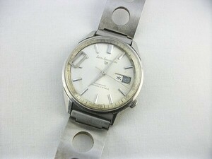 o7u57★SEIKO 古い腕時計 スポーツマチック 6619 自動巻き 裏蓋なし 破損欠損あり
