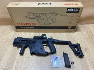 程度良　KSC　KRISS VECTOR　クリスベクター　マガジン付　カスタム　ガスブローバック