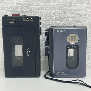 #452 SONY CASSETTE-CORDER カセットレコーダー TCM-100B TCM-47 ソニー まとめ売り ジャンク品 現状品