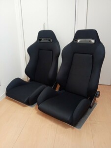 極上　RECARO SR-3 SR-2 black model 左右2脚セットです！！　　未使用　レカロ　lx.ls.sr