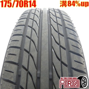 中古タイヤ 175/70R14 サマータイヤ Yellow Hat PRACTIVA BP01 1本 単品 ヤリス カローラ シエンタ ヴィッツ フィット に 中古 14インチ