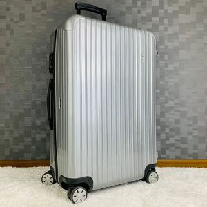 【人気モデル】RIMOWA リモワ SALSA サルサ 大容量 82L 4輪 TSAロック シルバー 銀 グレー系 エッセンシャル チェックインL キャリーケース