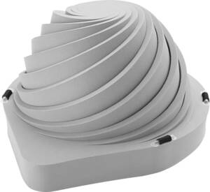 アルファプラ タイカ 防災頭巾 キャップ 避難用簡易保護帽 レギュラータイプ 頭囲５４～６２㎝用 頭で押して簡単装着 ＤＣ－Ｒ１０－０１