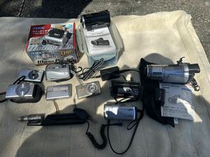 1円スタート! まとめ デジタルビデオカメラ デジカメ HD SONY Panasonic JVCケンウッド CASIO Canon FUJIFilm YASHICA ビデオカメラ 