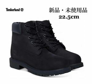 Timberland ティンバーランド 6インチ プレミアムブーツ ブラック レディース 22.5cm