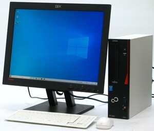 富士通 ESPRIMO D583/J FMVD10001 ■ 20インチ 液晶セット ■ i5-4490/4G/500/DVDマルチ/Windows 10 デスクトップ