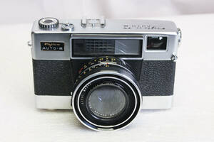 送料無料。ジャンク。Fujica AUTO-M 47mmF2.8 レンジファインター　フィルムカメラ　管理W4