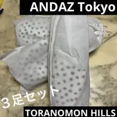 アンダーズ東京 ANDAZ Tokyo TORANOMON HILLS スリッパ