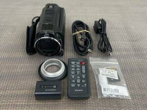 13690★SONY ソニー デジタルHDビデオカメラレコーダー Handycam ハンディカム HDR-CX630V 20.4 MEGA PIXELS 2013年製