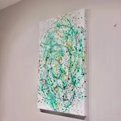 抽象画 水彩画 アート 壁掛け モダン モデルルーム 美術
