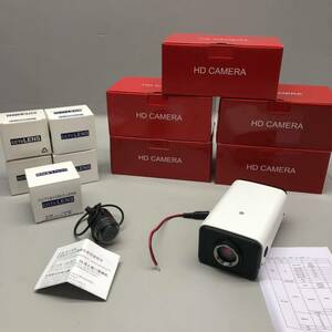 T■未使用 HD CAMERA / CCTV VIDEO LENS HDカメラ GS-200NS ビデオレンズ 2.8〜12mm 5点ずつ まとめて 10点 セット 防犯カメラ 箱入り