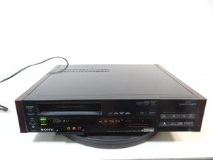 H2057　SONY ソニー EDベータ ビデオカセットレコーダー EDV-5000 　動作確認済み　中古品