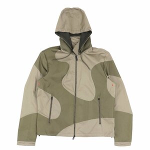 モンクレール 16SS SAMUEL フードナイロンジャケット メンズ カーキ 3 カモフラ 迷彩 コットン MONCLER