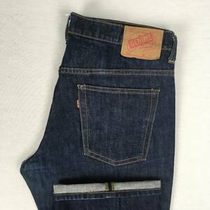 【旧】DENIME ドゥニーム ORIZZONTI オリゾンティ SHINS シンズ 517 日本製 デニム ジーンズ ブーツカット 赤タブ ジップフライ 紙パッチ