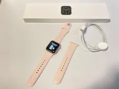 Apple Watch SE GPSモデル 40mm ゴールド ピンクバンド