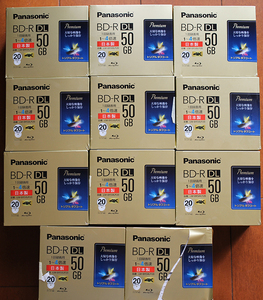 新品未開封 Panasonic BD-Ｒ DL 4倍速 20枚入りパック LM-BR50LP20 11個セット