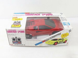 ∞ TAIYO R/C タイヨーラジオコントロール 1/12 lamborghini COUNTACH LP500S ランボルギーニ カウンタック RC ラジコン 長期保管品 □H8