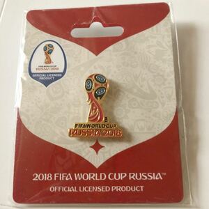 ＊レア＊ 2018FIFA WORLD CUP フィファワールドカップ W杯 ロシア大会 Russia エンブレム ピンバッジ