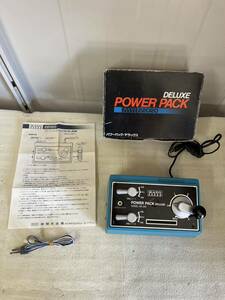 【動作未確認】KATO カトー Nゲージ POWER PACK DELUXE パワーパック・デラックス 22020 鉄道模型 ケース 説明書 付き 現状品