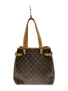 LOUIS VUITTON◆バティニョール・ヴェルティカル_モノグラム・キャンバス_BRW/PVC/BRW/総柄