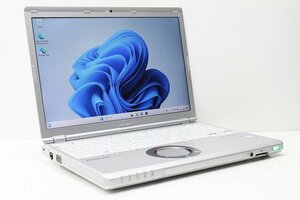 1円スタート ノートパソコン Windows11 Panasonic レッツノート CF-SZ6 第7世代 Core i5 SSD256GB メモリ8GB 12.1 Windows10 カメラ