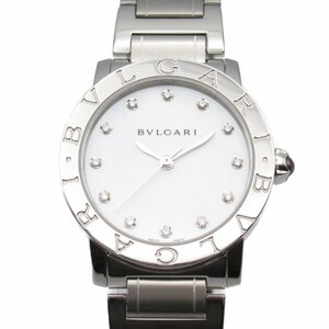 ブルガリ ブルガリ ブルガリ 12Pダイヤ ブランドオフ BVLGARI ステンレススチール 腕時計 SS 中古 レディース