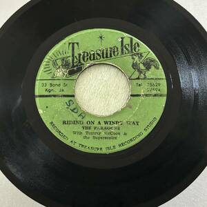 THE PARAGONS - RIDING ON A WINDY WAY / MERCY MERCY (TREASURE ISLE)
