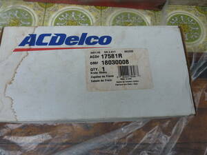 新古未使用品AC DELCO製#17581R リアブレーキライニング