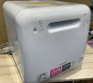 送料無料S82840 アイリスオーヤマ　食器洗い乾燥機　ISHT-5000-W 2020年製　良品