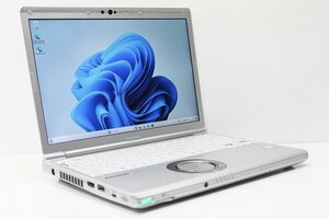 1円スタート ノートパソコン Windows11 Panasonic レッツノート CF-SV7 メモリ8GB 第8世代 Core i5 SSD256GB Windows10 12.1 カメラ