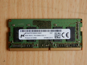 レノボ 4GB 1Rx16 PC4-2666V SC0-11