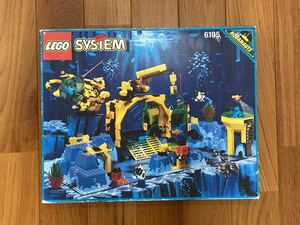 未開封！レア！95年 LEGO SYSTEM 6195 AQUANAUTSレゴ アクアノート ビンテージトイおもちゃコレクション平成90年代